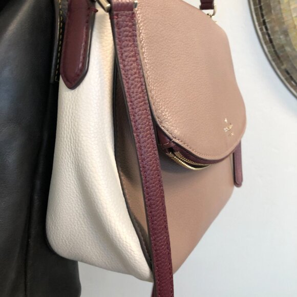 KATE SPADE color block shoulder & crossbody bag - Picture 11 of 15